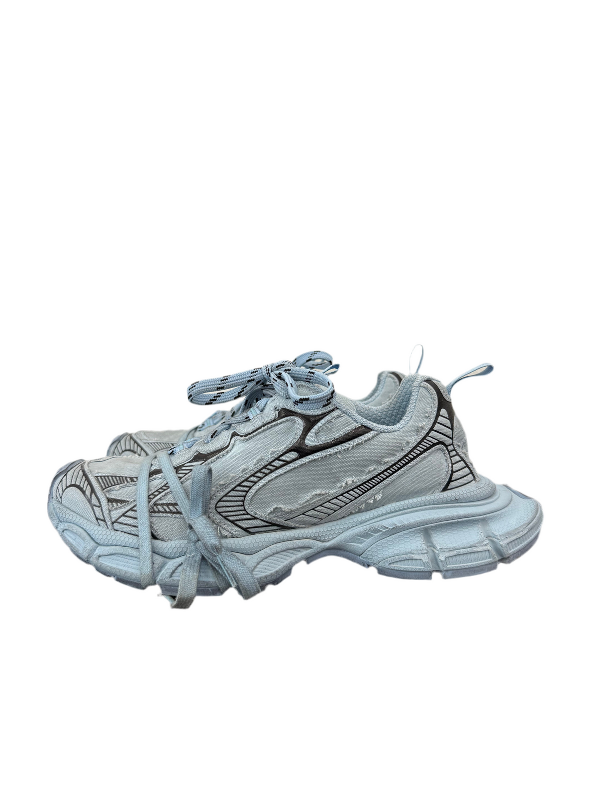 Balenciaga 3XL Sneaker Worn-Out Light Blue