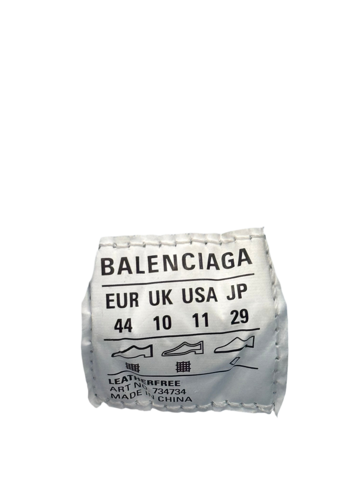 Balenciaga 3XL Sneaker Worn-Out Light Blue