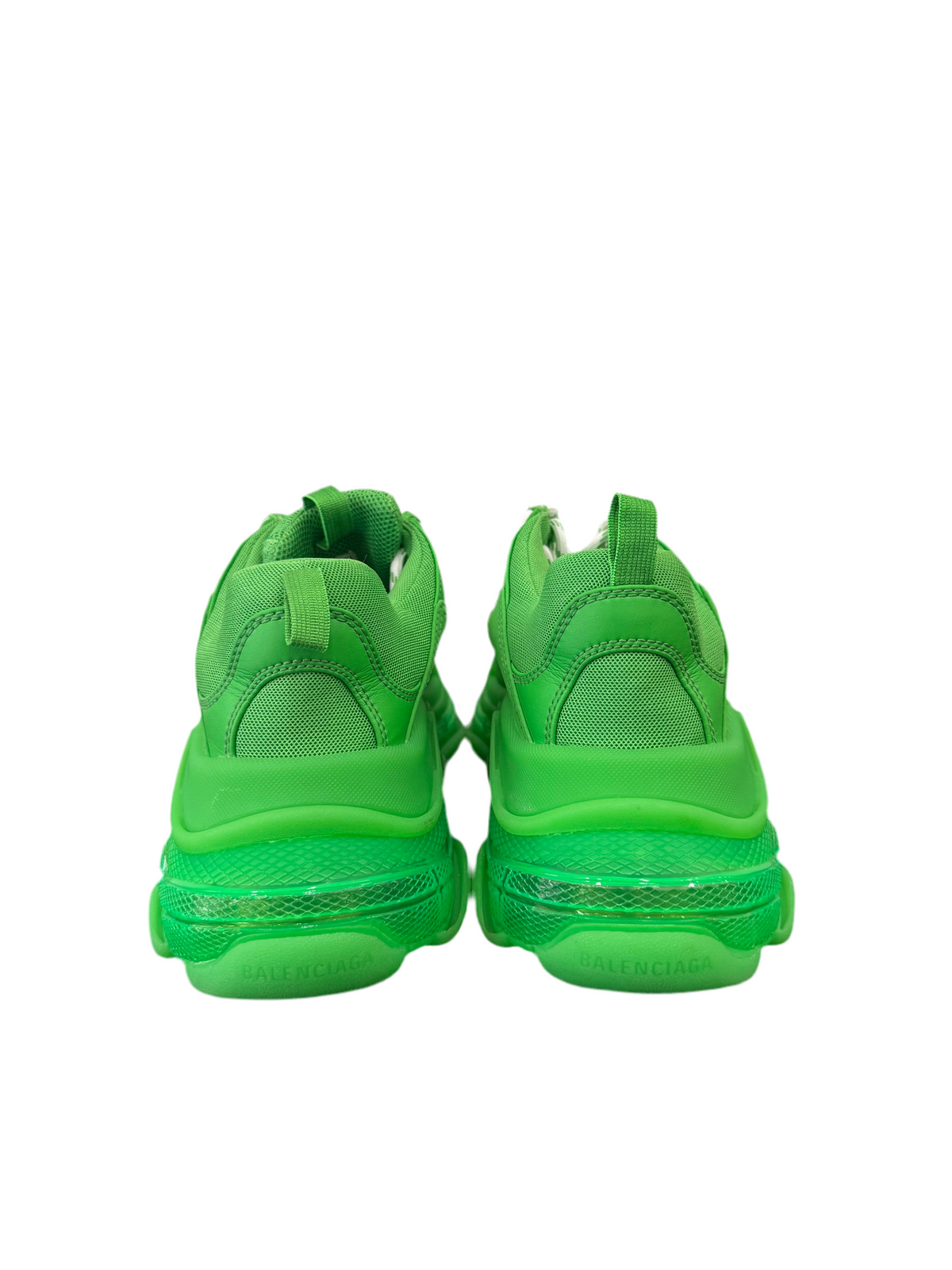 Balenciaga Triple S Neon Green Size 43 UK / US 10