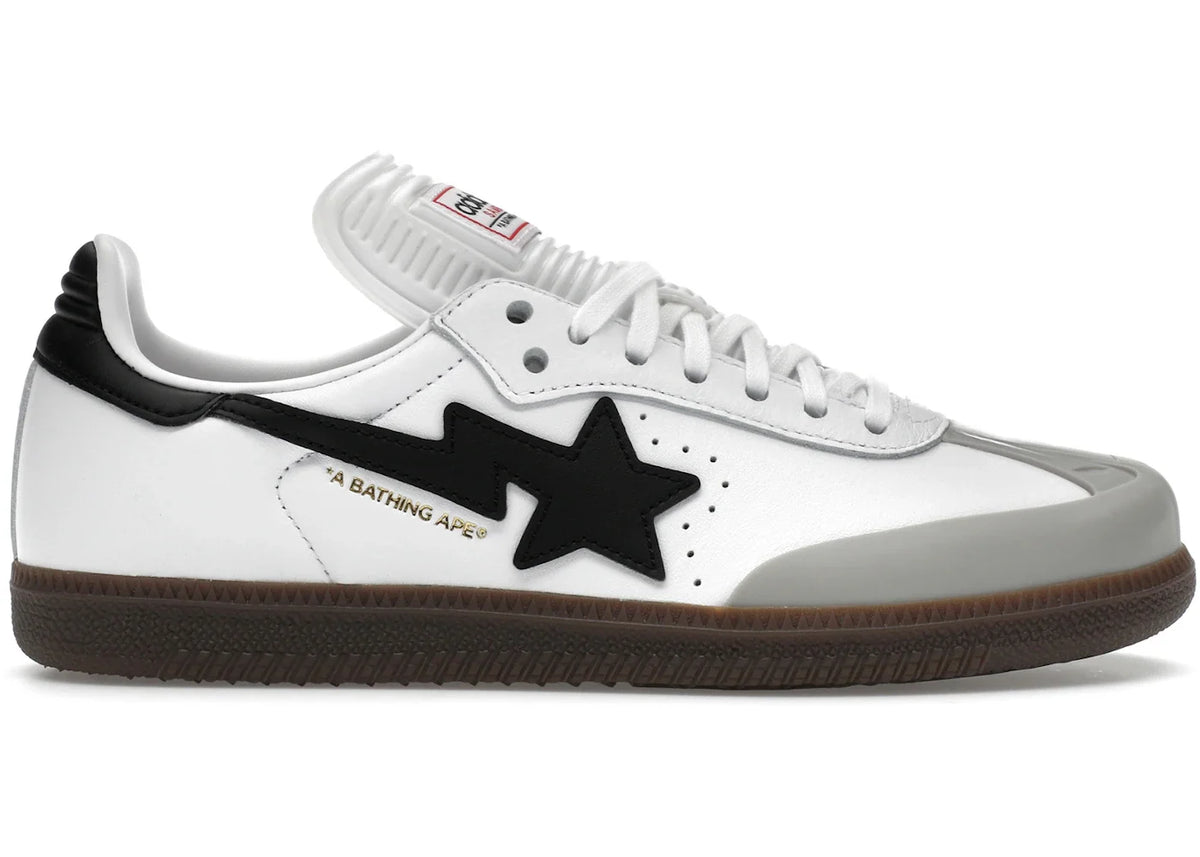 adidas Samba Bape White Black Gum