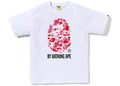 BAPE ABC Camo By Bathing Ape Tee White/Pink