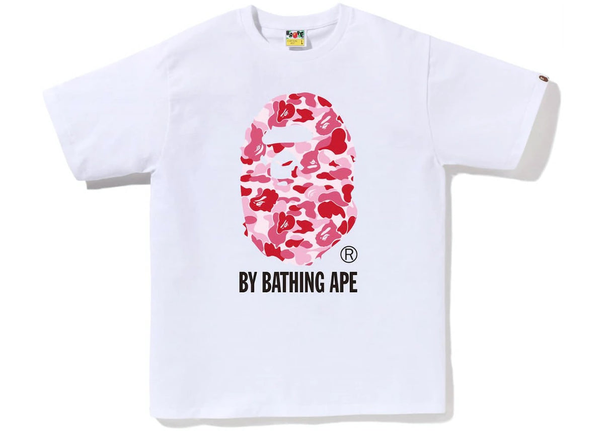 BAPE ABC Camo By Bathing Ape Tee White/Pink